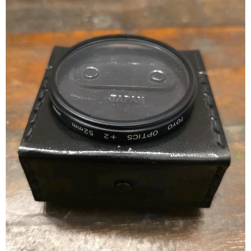 Vintage Toyo Optics 52mm Close-Up / Macro Filter Set (+1, +2, +4) with Case